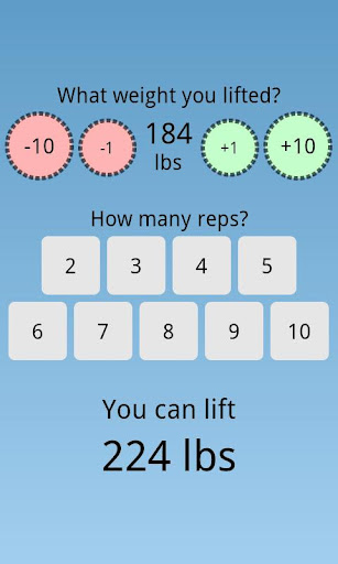 【免費運動App】One Rep Maximum - 1RM-APP點子