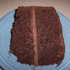 Really Easy Moist Dark Chocolate Cake