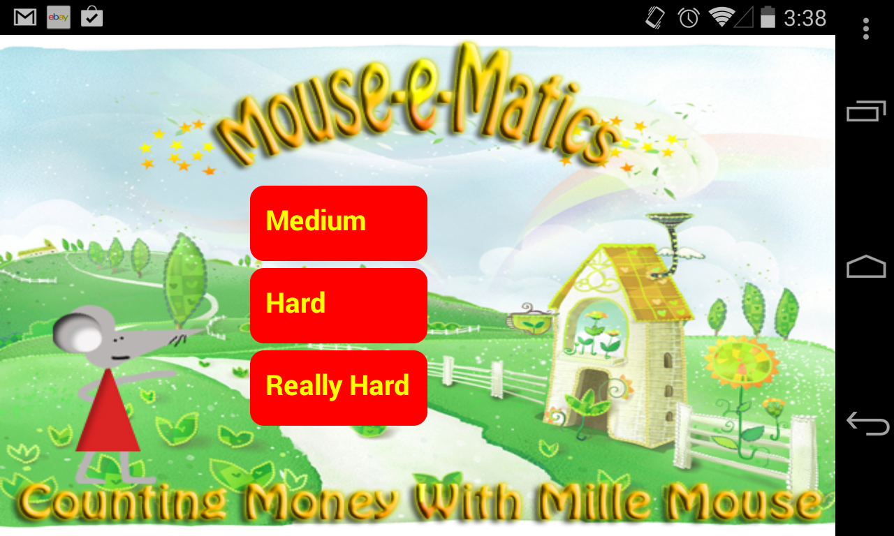 Android application Mouse-e-Matics Money (UK KS1) screenshort