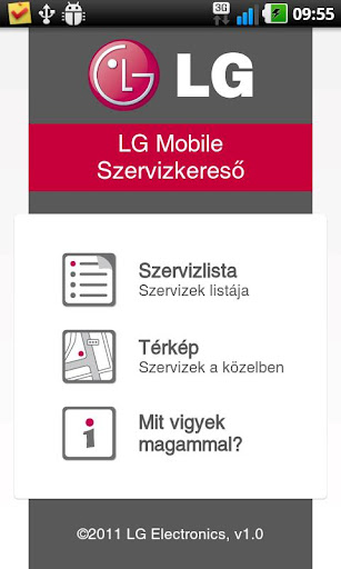 LG Mobil Szervizkereső