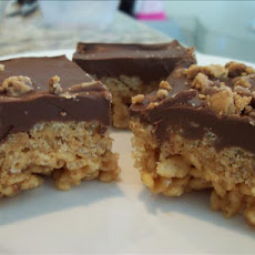 Chocolate, Butterscotch, Pb Rice Krispies Treats