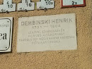 Dembìnski Henrik Emléktábla