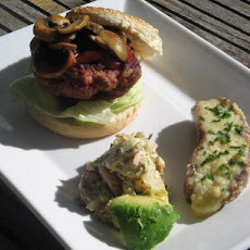 Cheese and Onion Stuffed Sausages