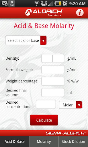 Molarity Calculator