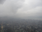 At the top of the Empire State Building. Scraping the sky :).