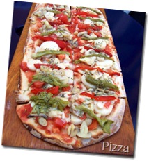 Pizza a las brasas