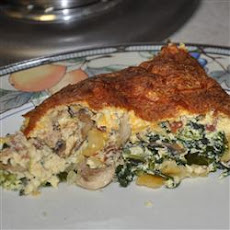 Spinach and Bacon Quiche