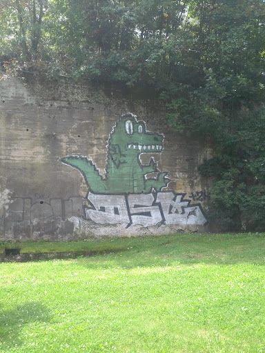 Crocodile Du Mur