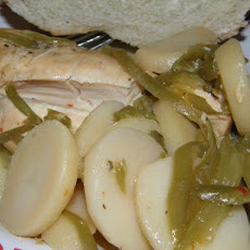 Simple Crock Pot Chicken With Green Beans