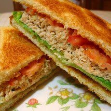 Kittencal's Simple and Delicious Salmon Salad Sandwich