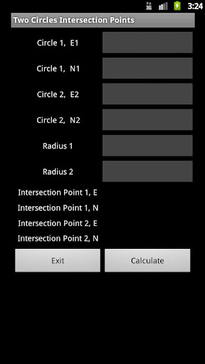 Two Circles Intersection