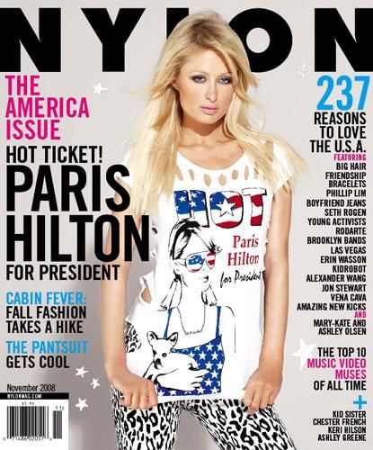 Paris Hilton Nylon Magazine Photos