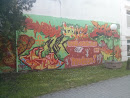 Opstinski trg, Graffiti