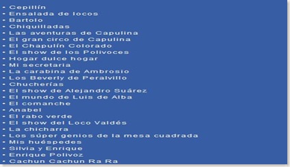 ProgramacionClasicoTV