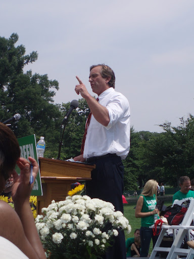 RFK Jr. at Green Our Vaccines 2008. Photo by elizabeth cary