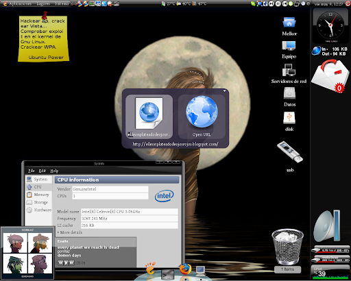 Screenlets en Ubuntu