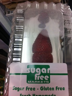 An amazing Gluten Free AND Sugar Free cake.. Best in town hands down.