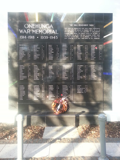 Onehunga War Memorial 