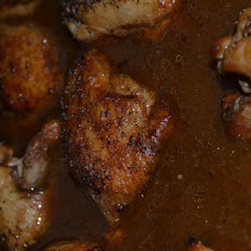 Sweet Tea Braised Chicken Thighs
