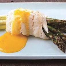 Sole-Wrapped Asparagus with Tangerine Beurre Blanc