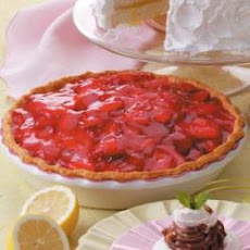 Strawberry Shortbread Pie