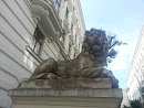 Lion Statue Left