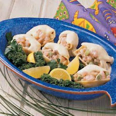 Alfredo Shrimp Shells