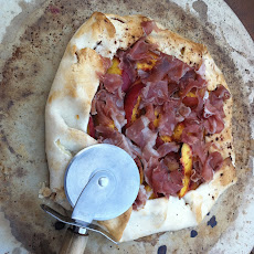 Rustic Ricotta and Peach Tart
