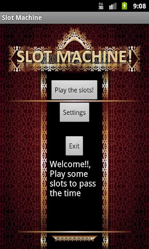 CPS396M Slot Machine