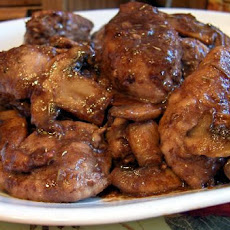 Wine Basted Pork Medallions