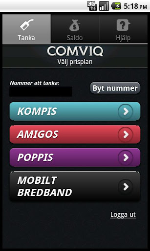 comviq-tanka for android screenshot