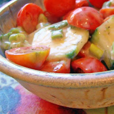 Cherry Tomato Cucumber Salad