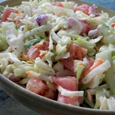 Low Fat Garden Slaw