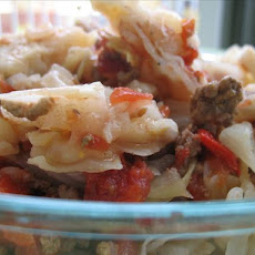 Unstuffed Cabbage Roll Casserole