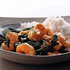 Spicy Wok Shrimp with Coconut Rice
