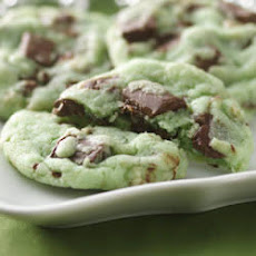 Mint Chocolate Chip Cookies