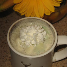 Chocolate Mint Coffee Float