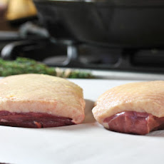 Seared Duck Breast with Blackberry Pan Sauce