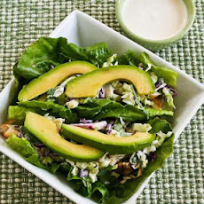 Lettuce Wrap Fish Tacos with Spicy Cabbage Slaw and Avocado