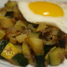 Summer Hash – Zucchini, Summer Squash, Sage, and Yukon Gold Potatoes