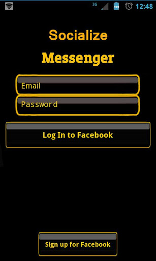 Gold Socialize FB Messenger