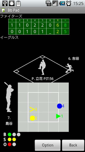 野球スコアブックアプリ Bb Pad