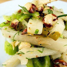 Pear and Hazelnut Salad