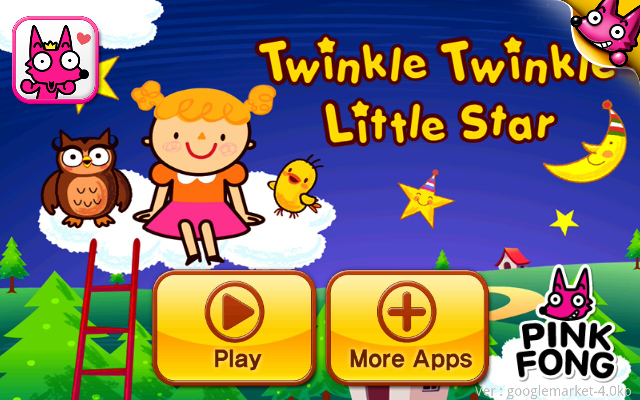 Android application Twinkle Twinkle Little Star screenshort
