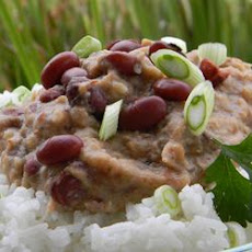 Restaurant Style Red Beans and Rice