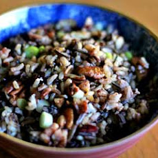Wild Rice Cranberry Pecan Salad