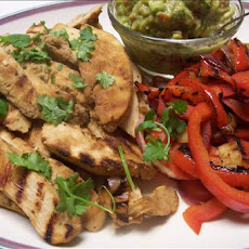 Leftover Chicken or Beef Fajitas With Fresh Guacamole