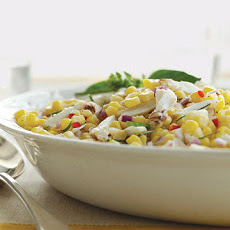 Chilled Corn and Crab Salad