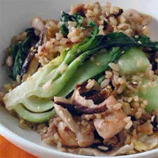 Chicken Fried Rice with Bok Choy