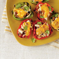 Pepper and Chicken Nachos